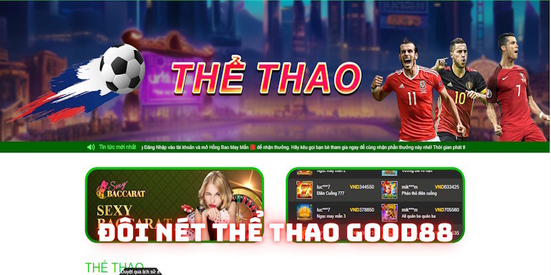 Thông tin sơ lược đề cập đến thể thao Good88 Thông tin sơ lược đề cập đến thể thao Good88